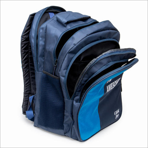 Multicoloured Multicolor Printed School Bag Backpack