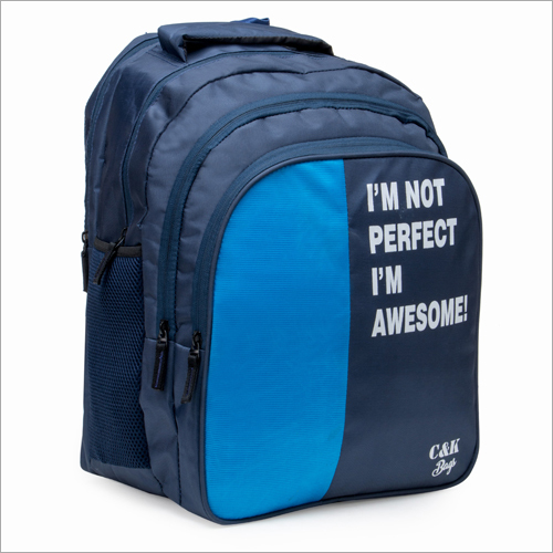 Multicoloured Multicolor Printed School Bag Backpack