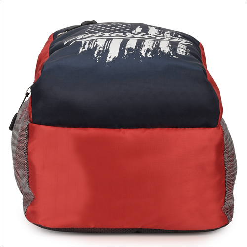 Blue With Red School Bag