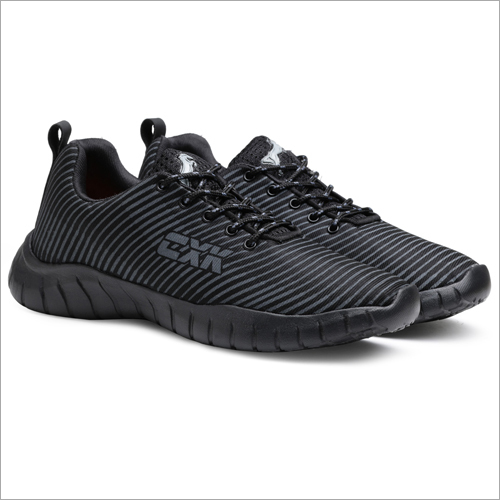 No Fade Black Running Shoes