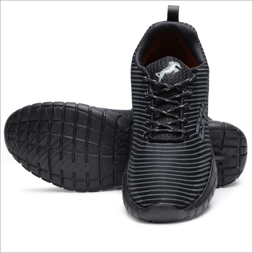 No Fade Black Running Shoes