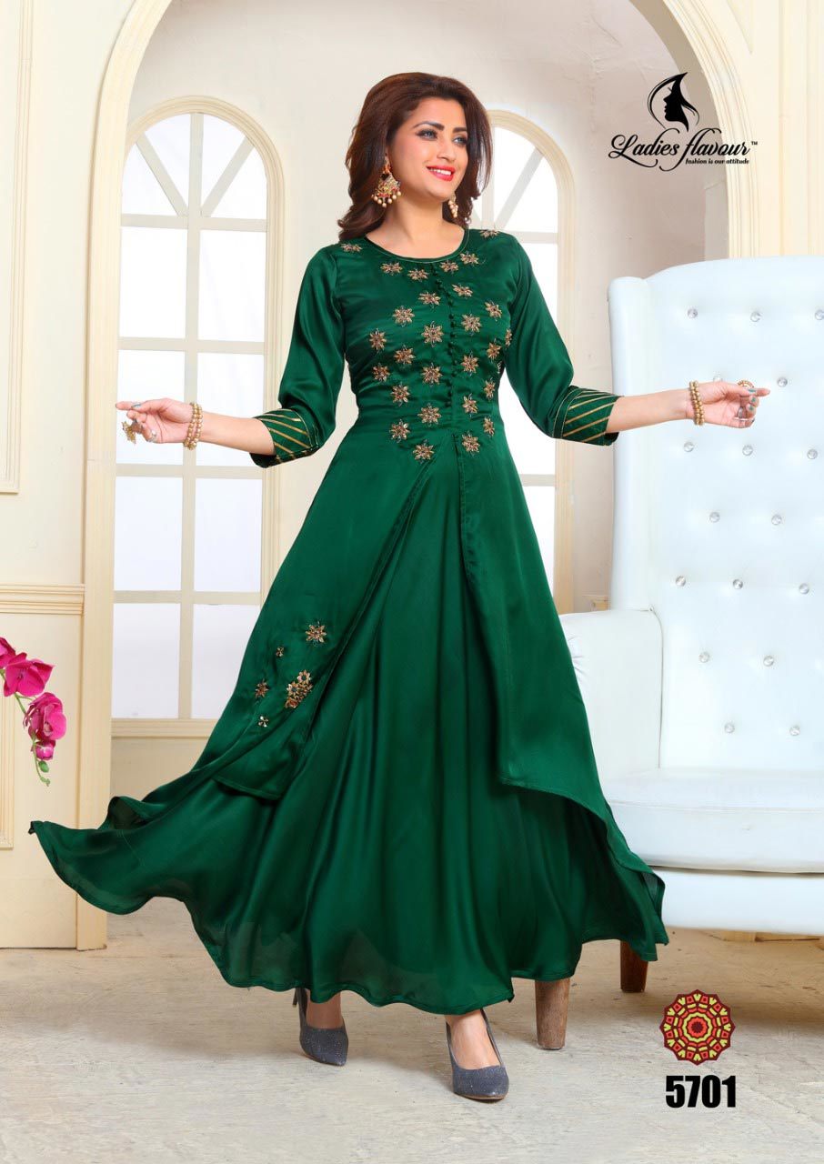 Indian Silk Gown