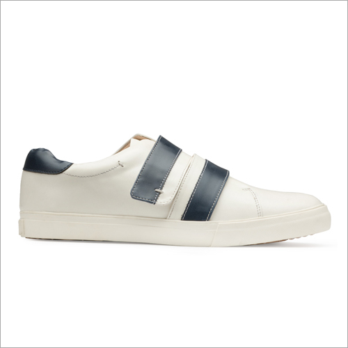 No Fade Mens Blue And White Sneakers