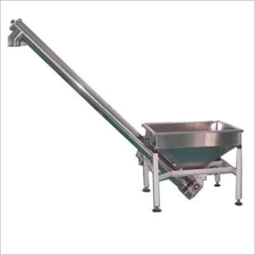 Silver Screw Conveyor Machine