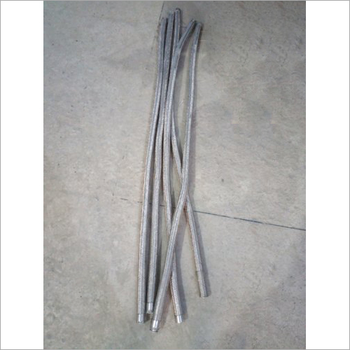 Ss Hose - Stainless Steel, Customized Length, Silver Color, Round Shape | Leak-free Fluid Transmission Solution For Commercial Use