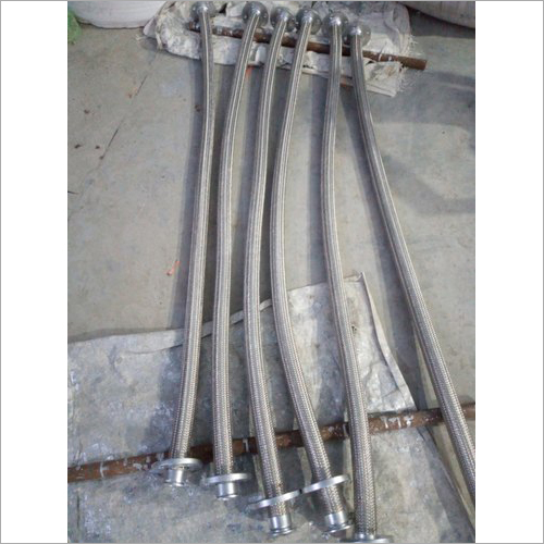 Ss Hose - Stainless Steel, Customized Length, Silver Color, Round Shape | Leak-free Fluid Transmission Solution For Commercial Use