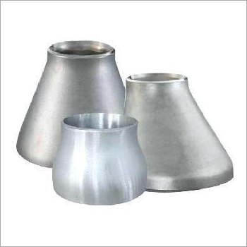 Stainless Steel Reducer - Customized Shape, Silver Color | Polished Surface, Paint & Powder Coated Finish, Ideal for Construction Applications