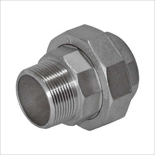 SS Union - Stainless Steel, Silver Color, Polished/Painted/Powder Coated Finish | Application: Construction, Durable & Versatile Design