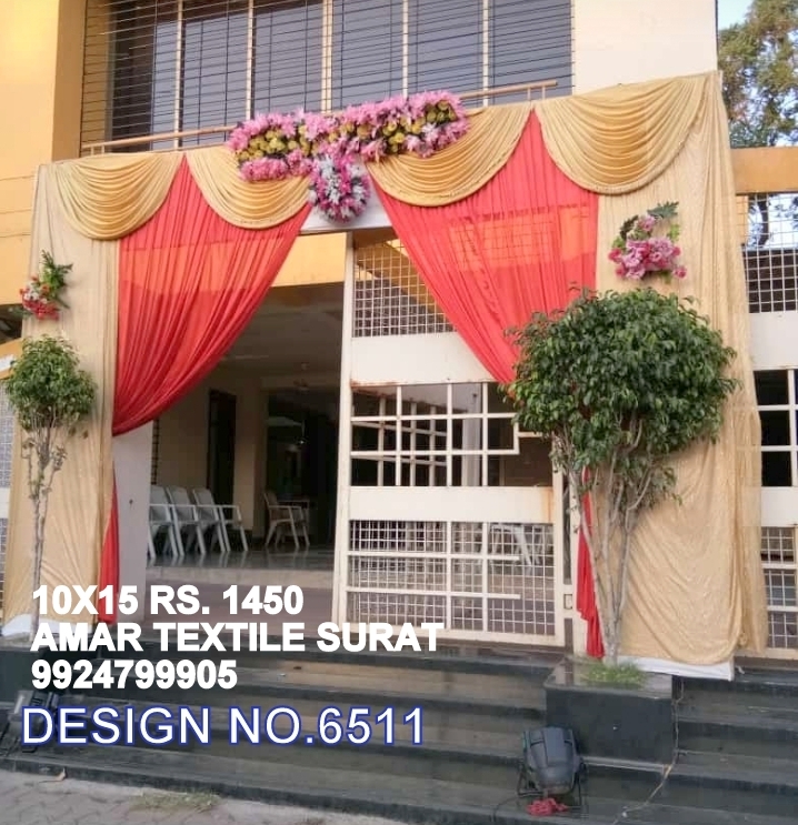 Entry Gate Cloth - Fabric, Embroided & Printed Styles | Exceptionally Soft, Waterproof, Stain & Wrinkle Resistant, Uv-proof, Fire Proof