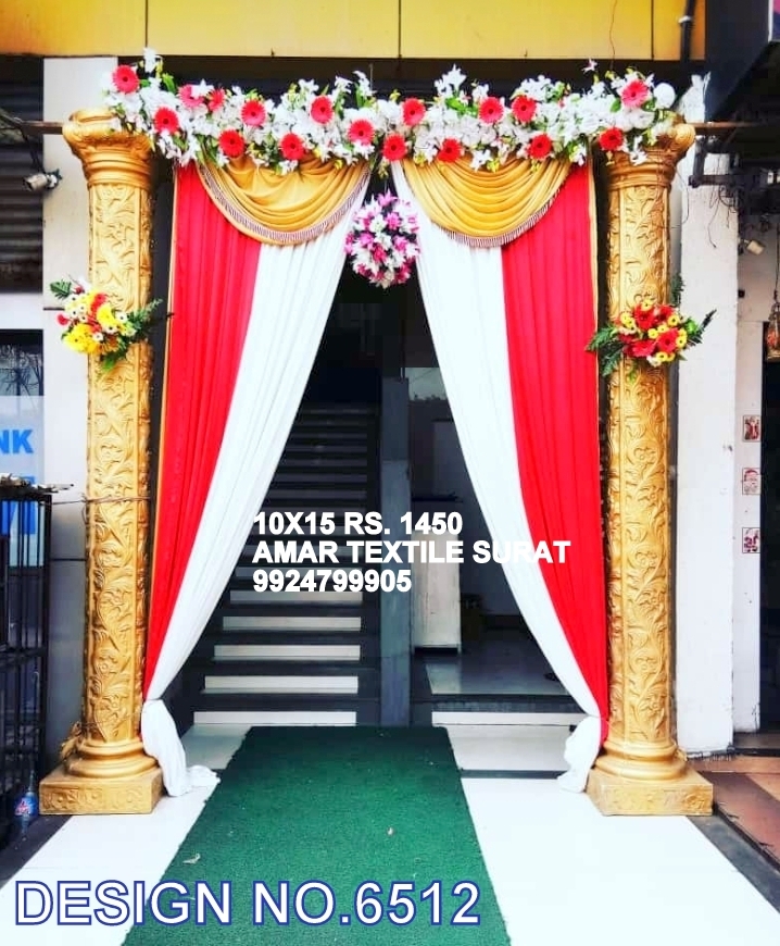 All Entry Gate Cloth For Decoration
