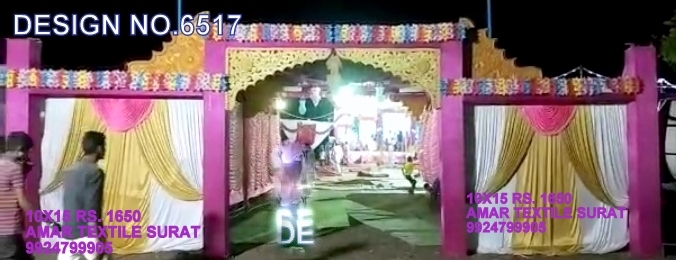 All Entry Gate Cloth For Decoration