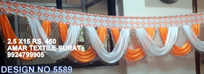 Jalar Wedding Decoration - Fabric, All Colors | Bleached, Exceptionally Soft, Quick Dry, Stain & Wrinkle Resistant, Uv-proof, Fire Proof