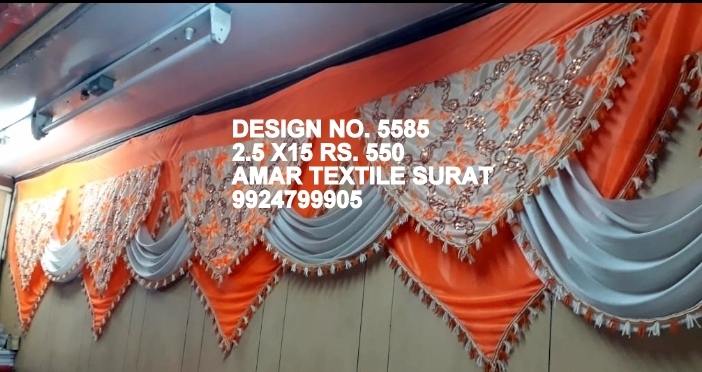 Jalar Wedding Decoration - Fabric, All Colors | Bleached, Exceptionally Soft, Quick Dry, Stain & Wrinkle Resistant, Uv-proof, Fire Proof
