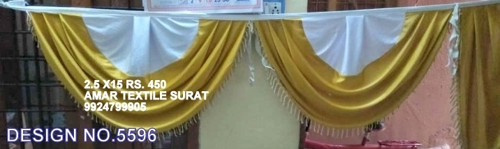 Jalar For Function Decoration - Fabric, All Colors | Bleached, Soft, Heat-insulated, Fire Proof, Stain & Wrinkle Resistant, Waterproof, Stretchable
