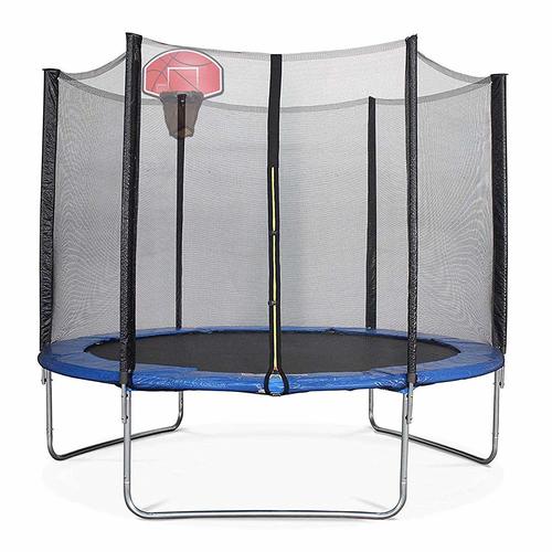 10 ft. Trampoline With Basketball Hoop