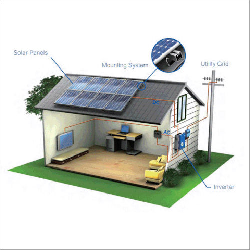 Off Grid Solar Power System Max Voltage: 230 Volt (V)