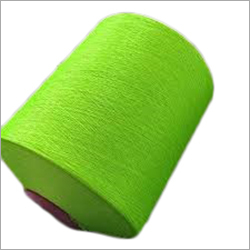 Fluorescent Yarn - Dyed Eco-Friendly Fiber, Light Weight, Green Color for Weaving, Stitching, Knitting | Smooth Texture, Break Resistant, Customizable Lengths