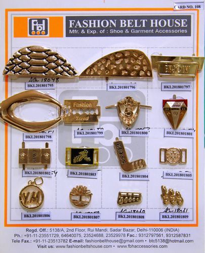 Golden Brass Shoe Toe