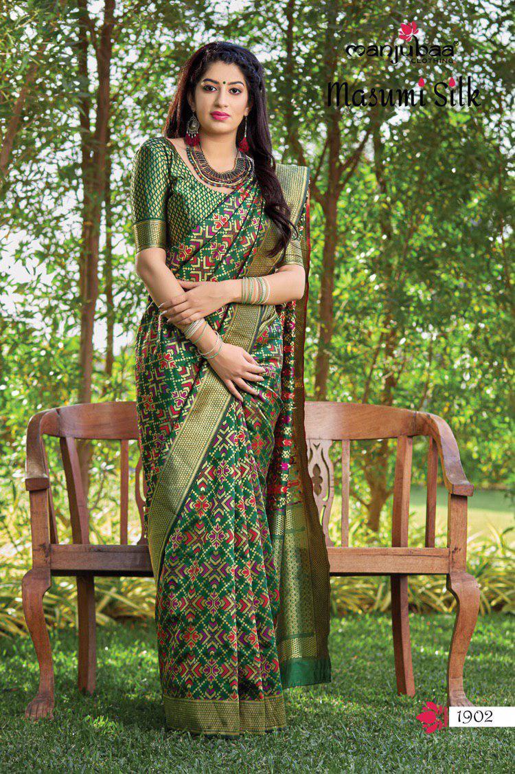 Multy Soft Banarasi Silk Saree