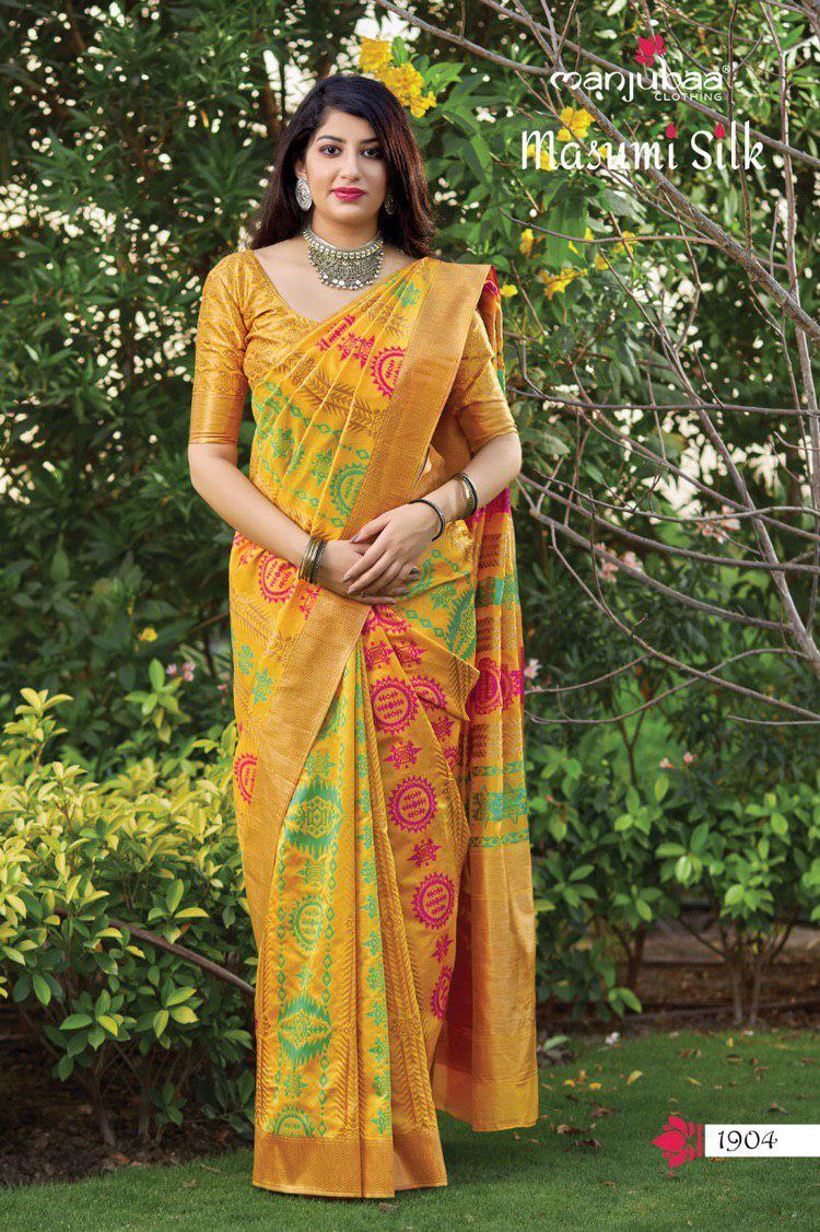 Multy Soft Banarasi Silk Saree