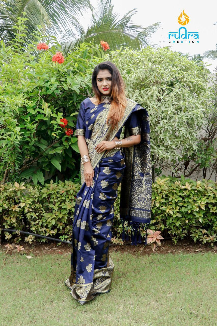 Mluty Printed Chanderi Cotton Silk Sarees