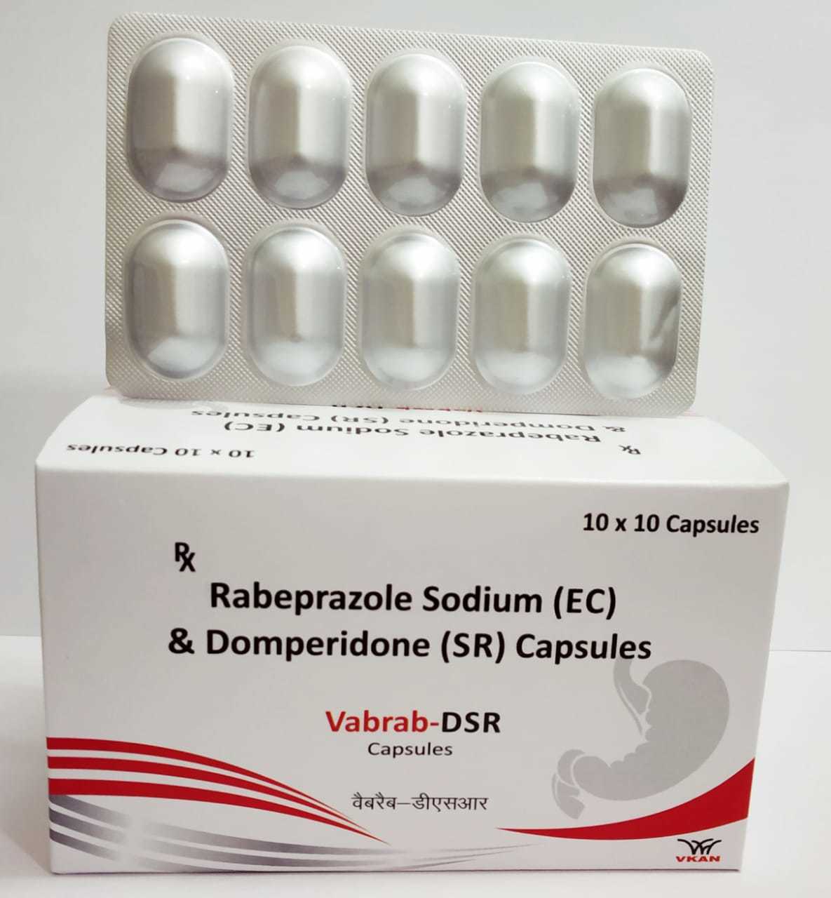 Rabeprazole Domperidone Sustained Release Capsules - Drug Type: General Medicines