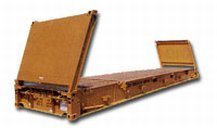 40ft Flat Rack Shipping Container