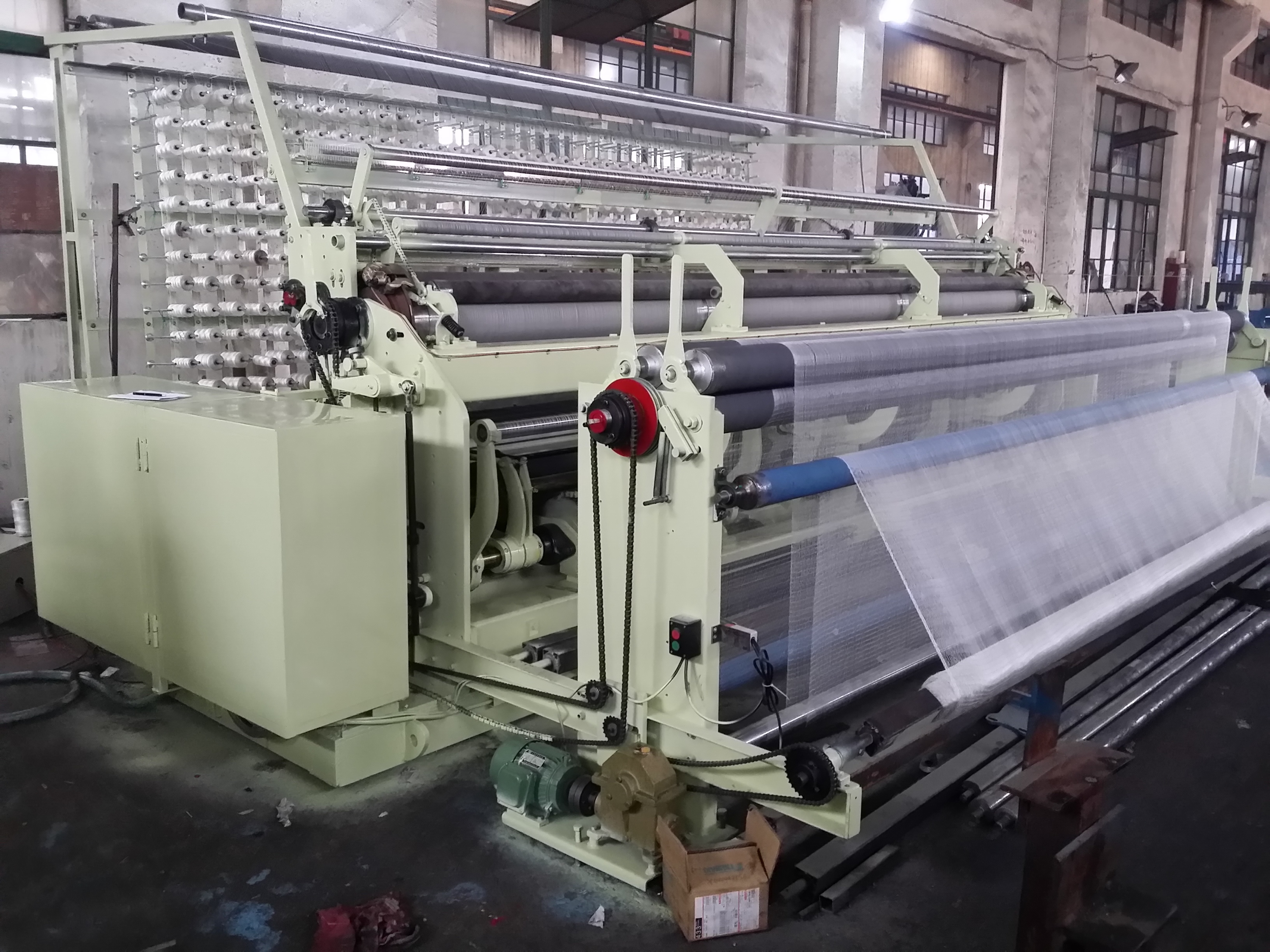 Green High Speed Cta Fishing Net Machine For Single Double And U-knot