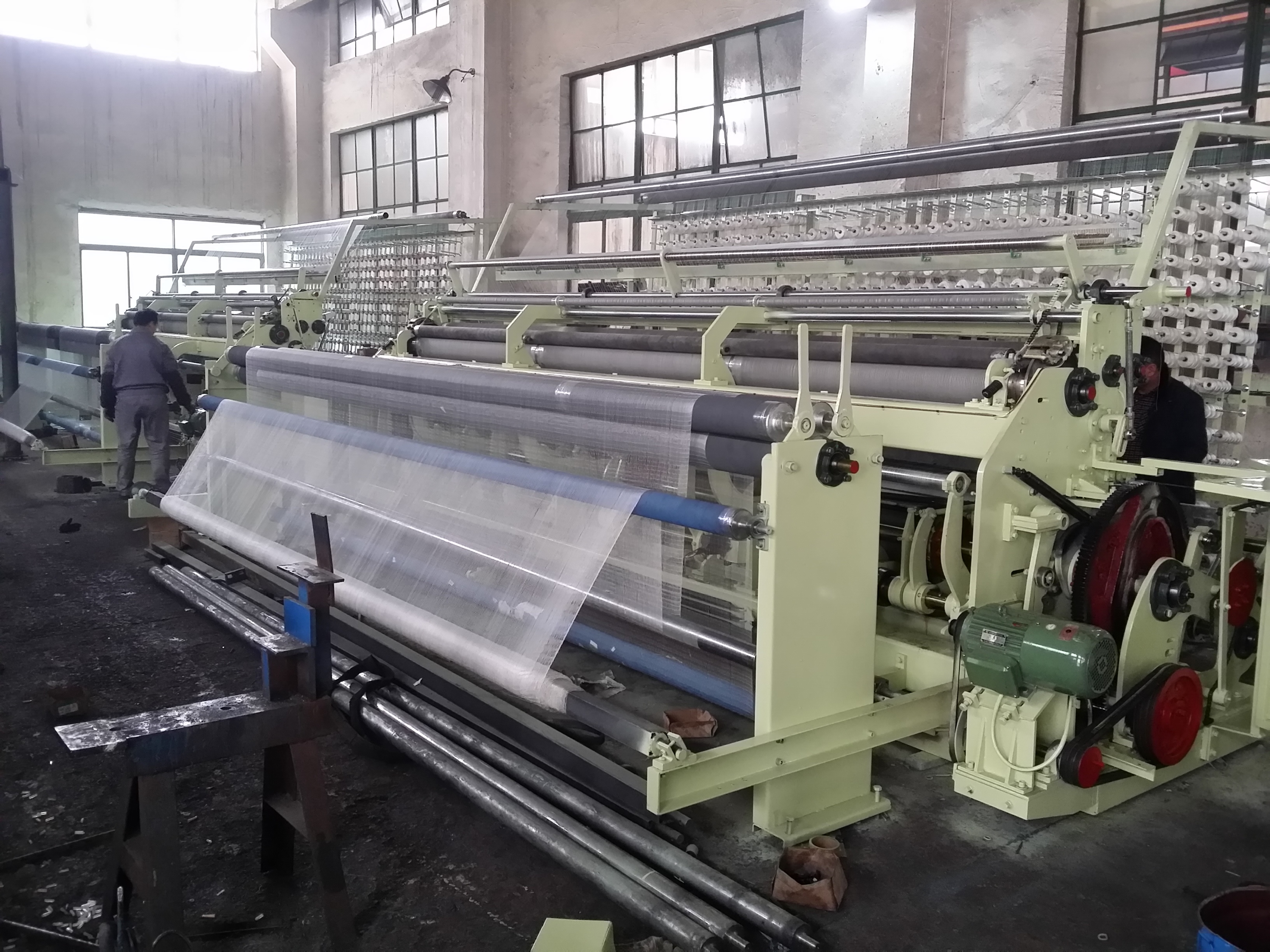 Green High Speed Cta Fishing Net Machine For Single Double And U-knot