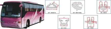 Bus Body Rubber Profile - High-quality Rubber, Customizable Dimensions, Weather-resistant Black Design | Noise And Dust Free, Long Service Life, Abrasion And Pressure Resistant