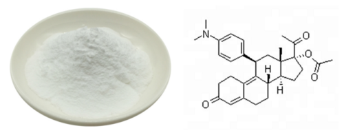यूलिप्रिस्टल एसीटेट 126784-99-4 रासायनिक नाम: (11B) -17- (एसिटाइलॉक्सी) -11- [4- (डाइमिथाइलैमिनो) फिनाइल] -19-नॉरप्रेग्ना -4