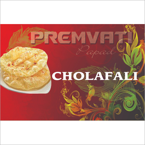 Chorafali Papad - 20 Days Shelf Life | Spicy Cholafali Flavor, Crispy Texture Ideal for Snacking and Pairing with Meals