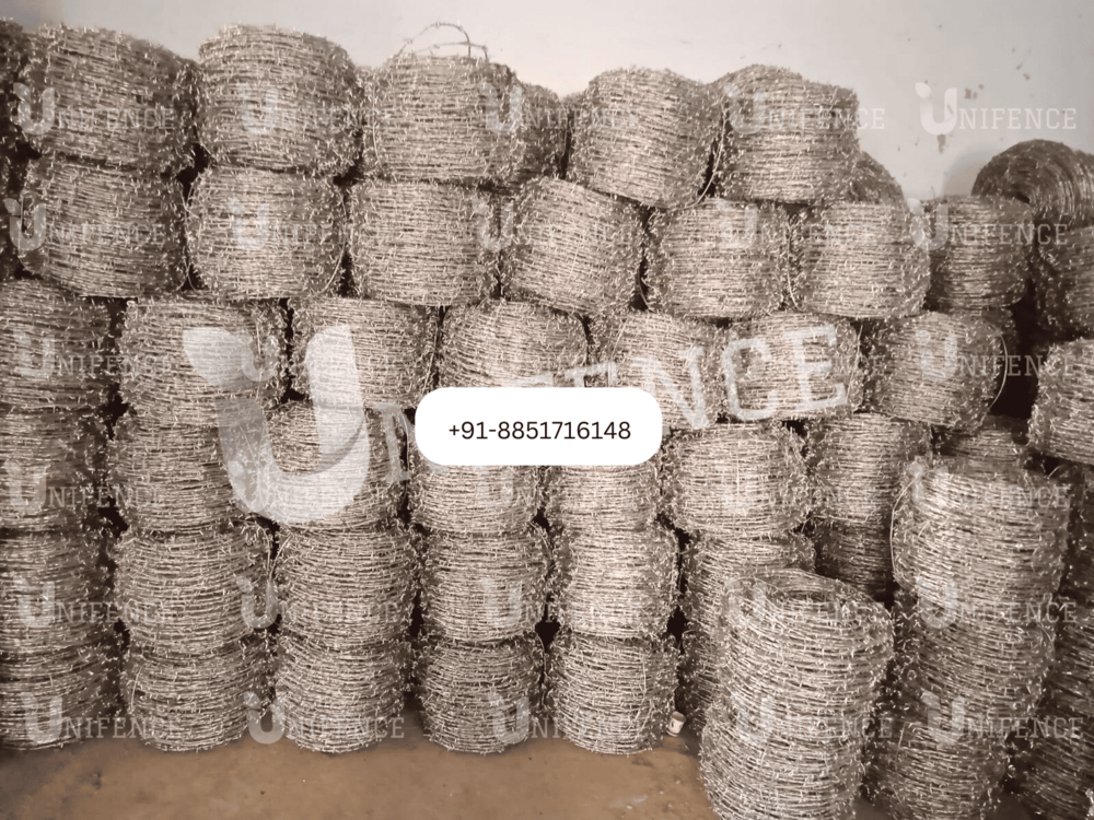 सुरक्षा कांटेदार तार अनुप्रयोग: रक्षा क्षेत्र