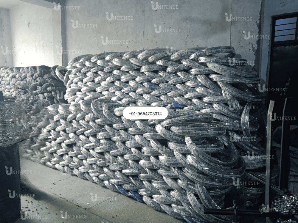 रेज़र ब्लेड कॉन्सर्टिना कॉइल अनुप्रयोग: औद्योगिक