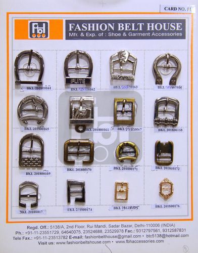 Multicolor Shoe Buckle
