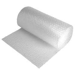 Bubble Wrap Roll - Polyethylene 100m x 1m | White Color, 1/2 Inch Bubble Size, 1/4 Inch Thickness