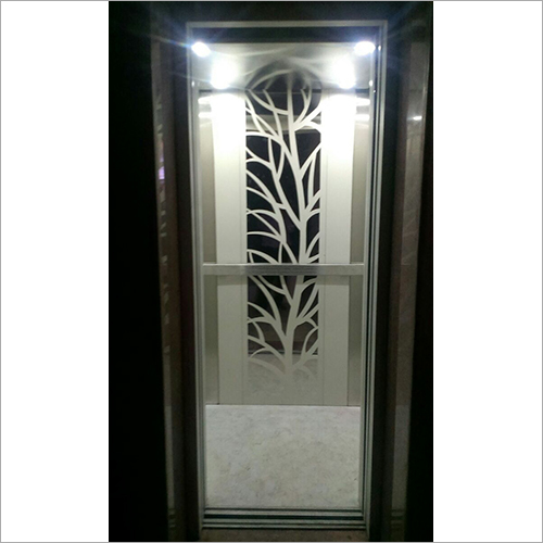 स्टेनलेस स्टील ऑटोमैटिक स्लाइडिंग डोर पैसेंजर एलेवेटर