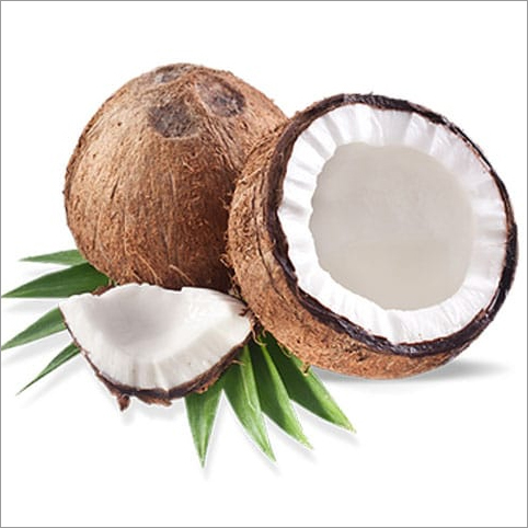 पूर्ण शेल वाला नारियल