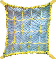 Construction Safety Net - High Quality Polypropylene Mesh, 4 Inch Square Holes, Durable And Long-lasting