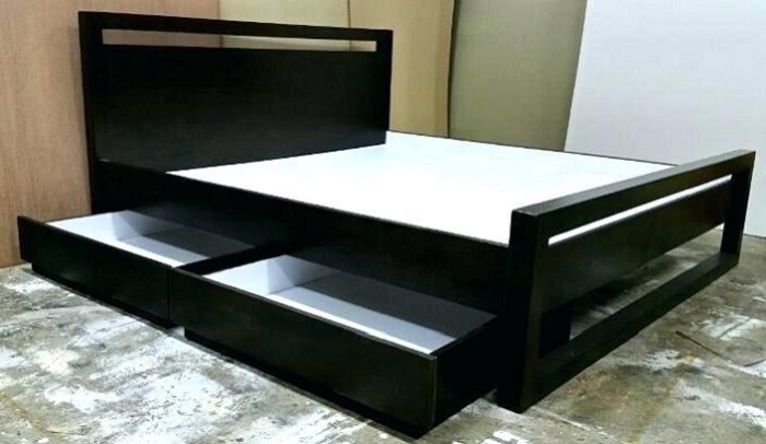 Wooden Double Bed