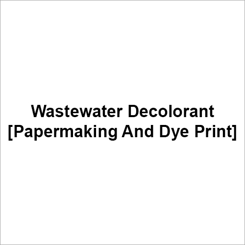 Wastewater Decolorant Grade: Industrial Grade