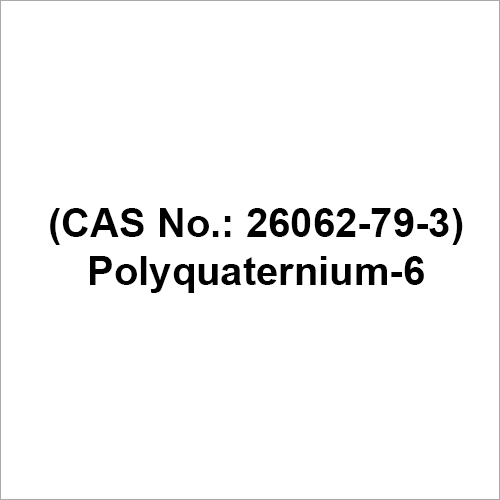 Polyquaternium 6 Chemical Application: Industrial