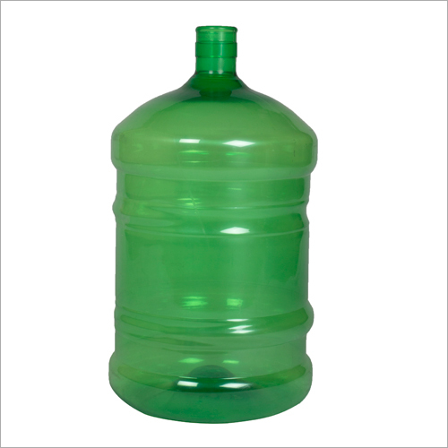 20 Liter PET Bottle - Rigid Plastic, 1-2 Feet Size, Green Color, 300-500 Grams Weight - Seal Pack Neck Design