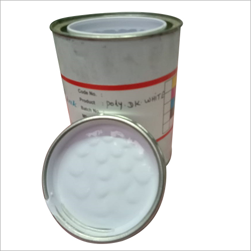 White Poly All Color Printing Ink
