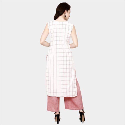 Washable Ladies Designer Cotton Kurti