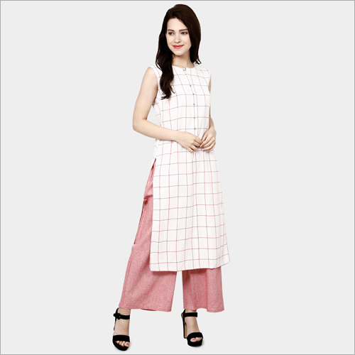 Washable Ladies Designer Cotton Kurti