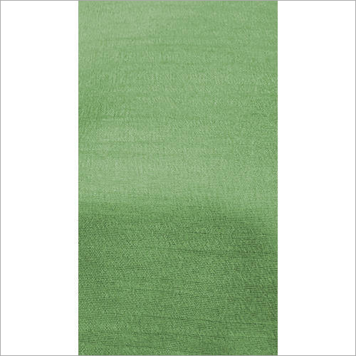Green Banglori Silk Fabric - 100% Silk, 44-45 Inch Width, Plain Pattern | Soft Texture, High Tear and Shrink Resistance, Great Colour Fastness