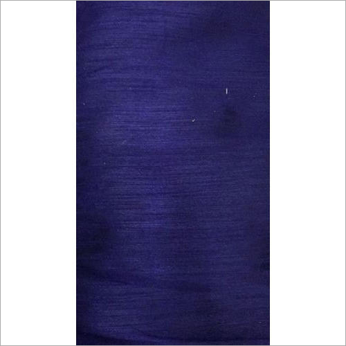 Blue Banglori Silk Fabric - 100% Silk, 44-45 Inch Width, Smooth Texture, Plain Pattern | Crafted with Intricate Tradition and Expertise