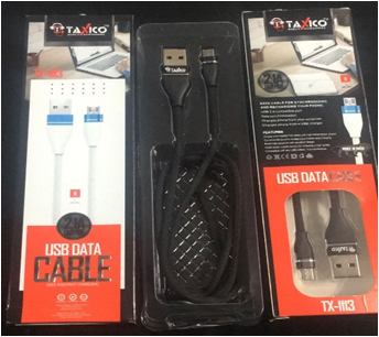 TX-1113 2.1Amp यूएसबी डेटा केबल