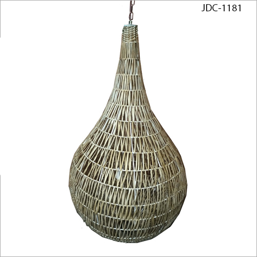 बांस हैंगिंग लैंप